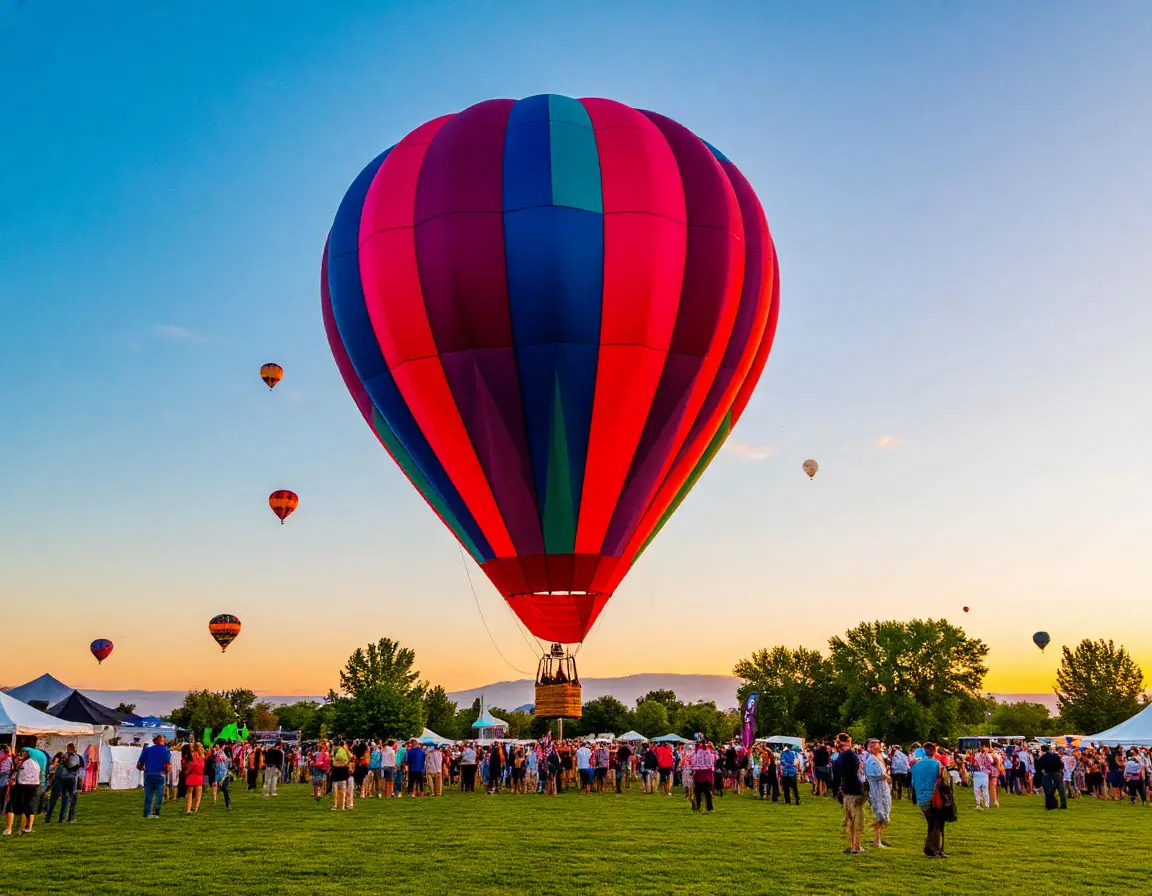 Festival balloon event