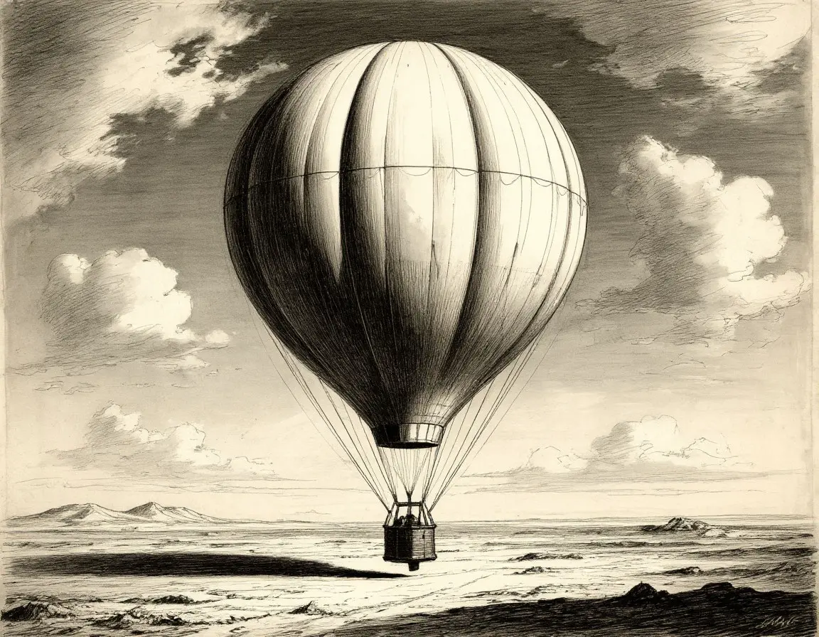 Early global balloon sketch