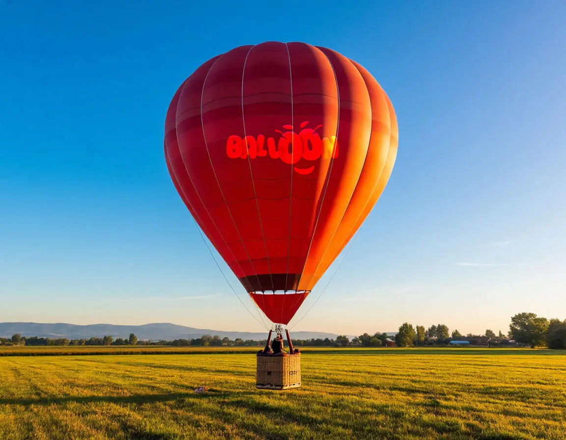 Model A envelope with compact basket on a clear morning