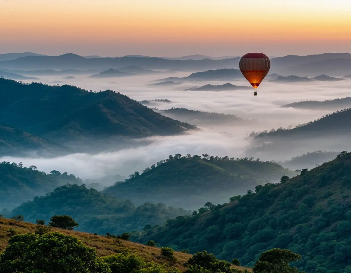 Hilltop scene